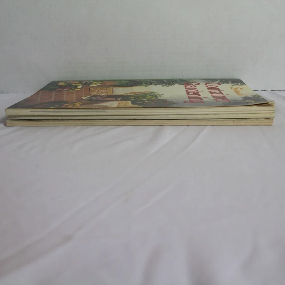 Sunset Gardening Books Lot Container Organic Garden Pests Diseases